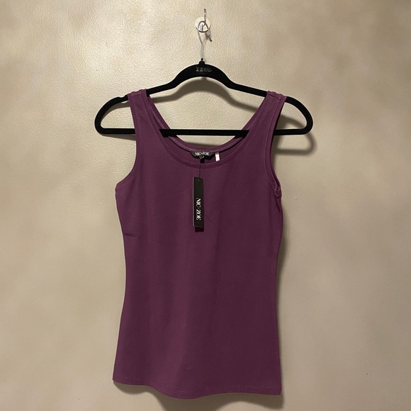 NIC +ZOE Perfect Tank, Size XS, Rich Purple, NWT. 1115 - Picture 2 of 6